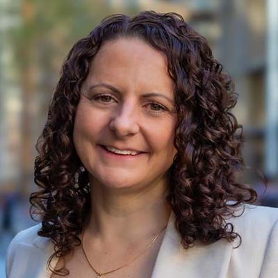 A photo of the NRFC's Chief Operating Officer, Rebecca Manen.