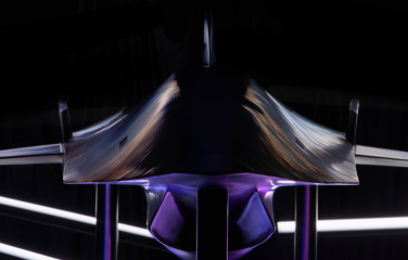 A photo of a hypersonic aircraft.