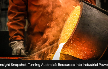 A photo of a metals processing facility.