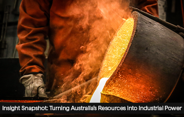 A photo of a metals processing facility.