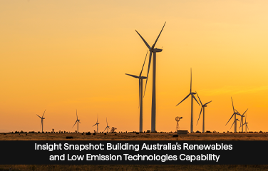 A photo of a wind farm in Australia.